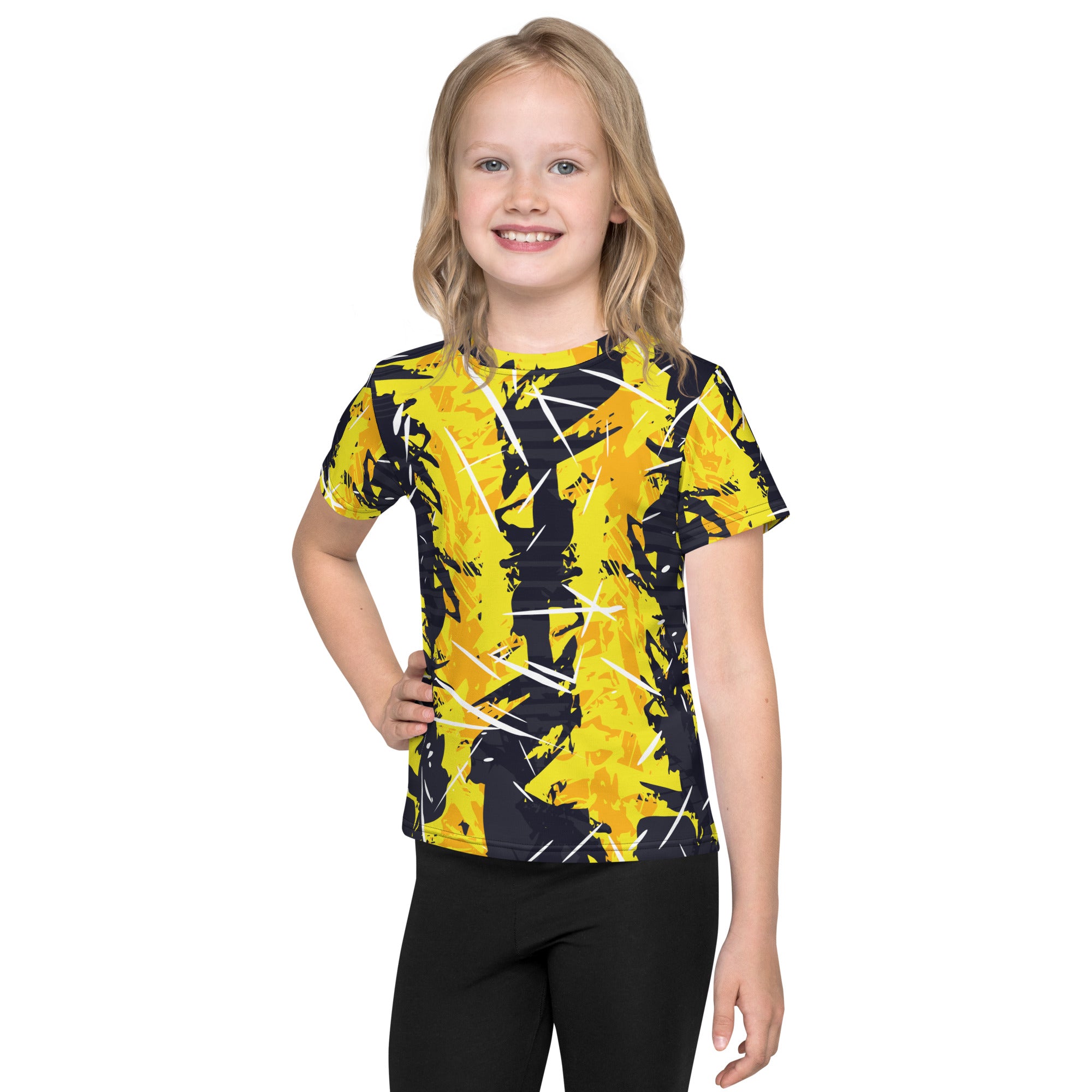 Kids crew neck t-shirt (All-Over Printed)
