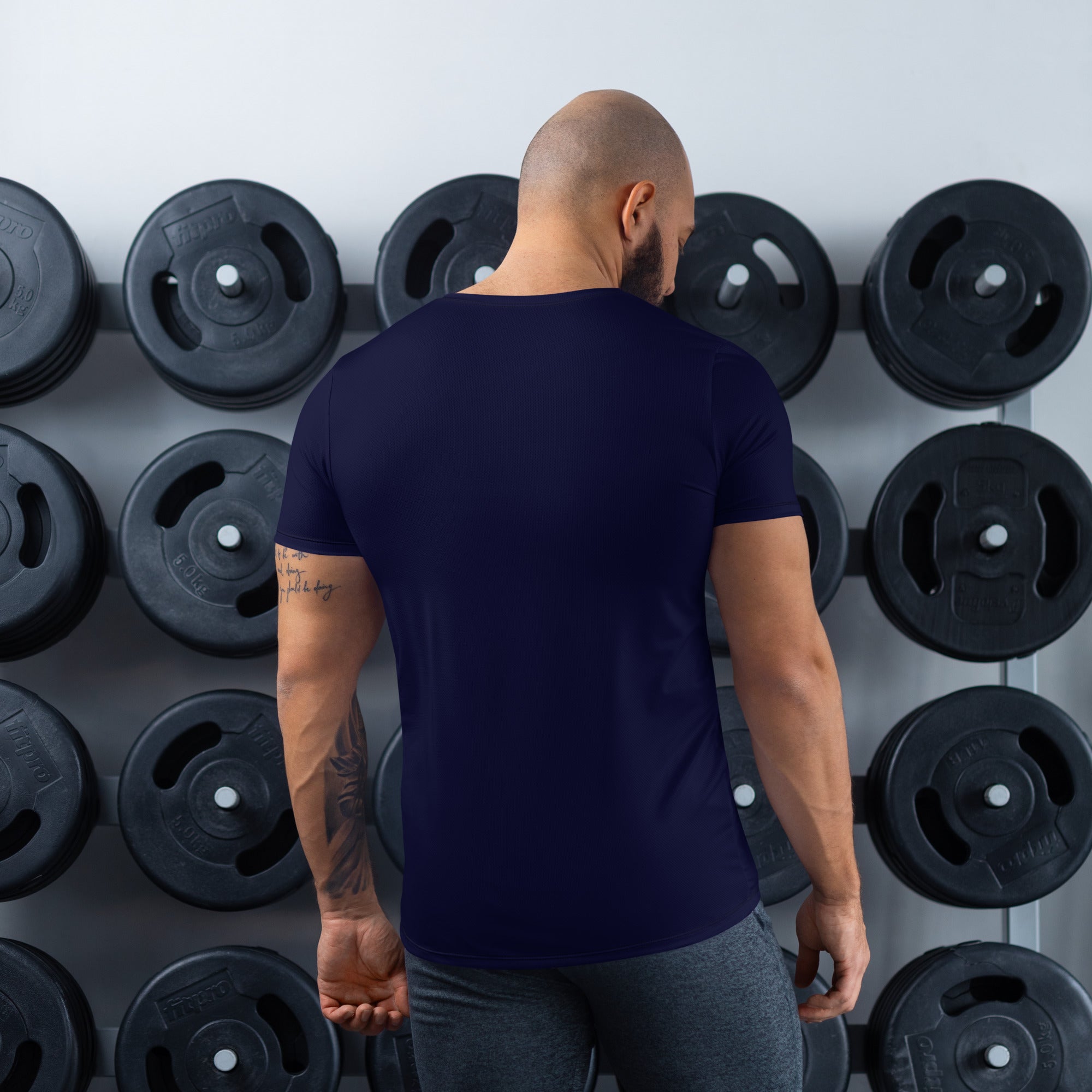 All-Over Print Men's Athletic T-shirt 1