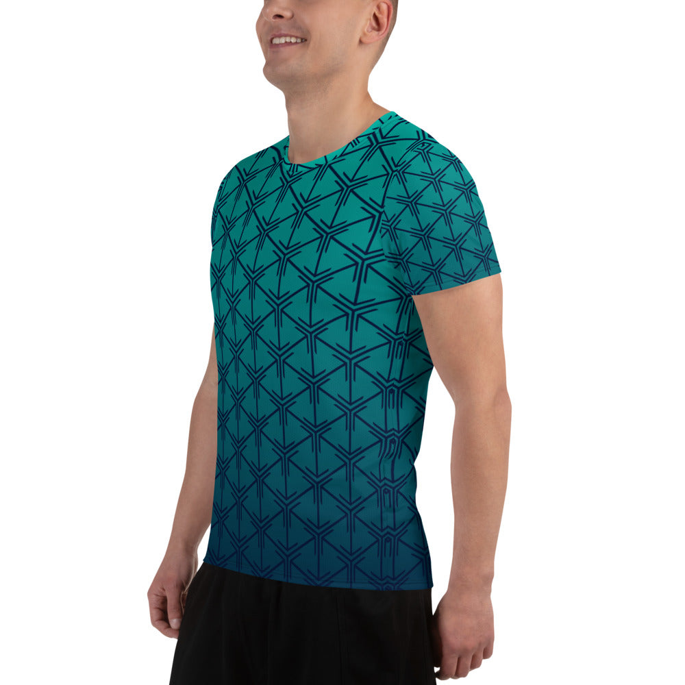 All-Over Print Men's Athletic T-shirt 8